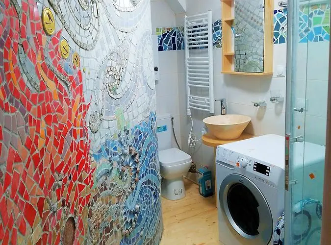 아파트 Sirma's Unique Artsy Modern Quiet 1-bdrm In The Heart Of *